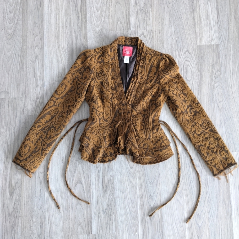 Urban Outfitters Lux Brocade Jacket